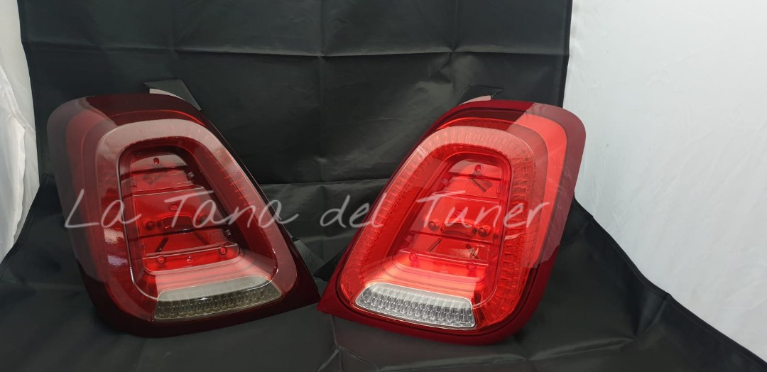 La Tana Del Tuner Per Gli Appassionati Del Car Tuning Fanali Posteriori Restyling Per 500 Pre Restyling